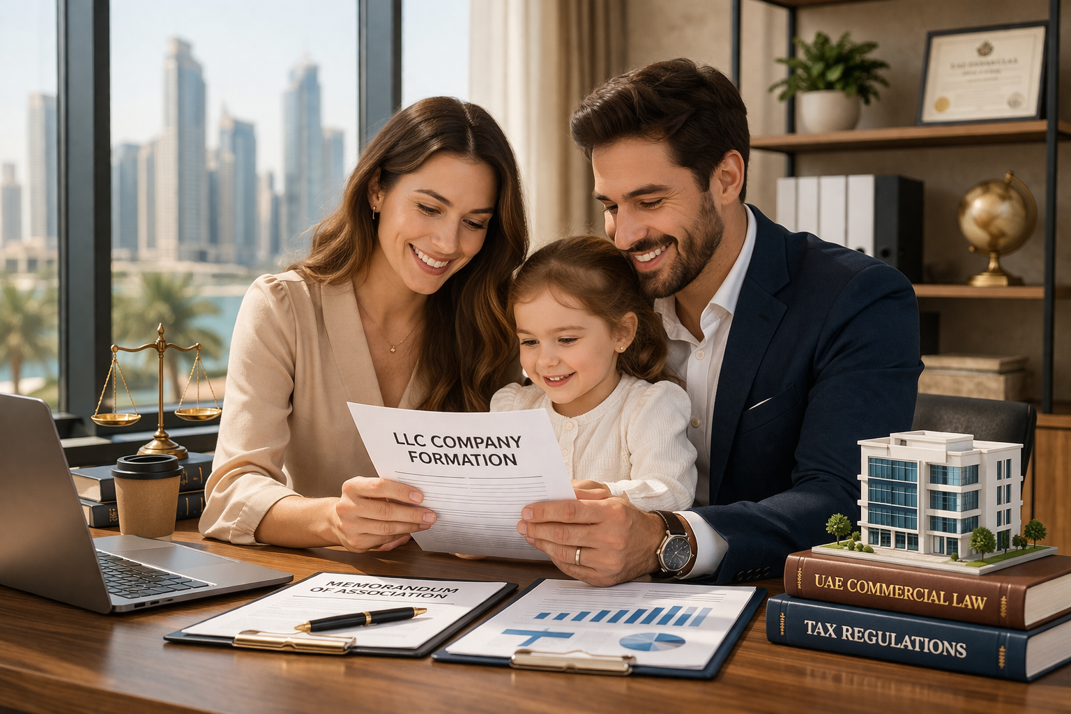 Family business formation at work